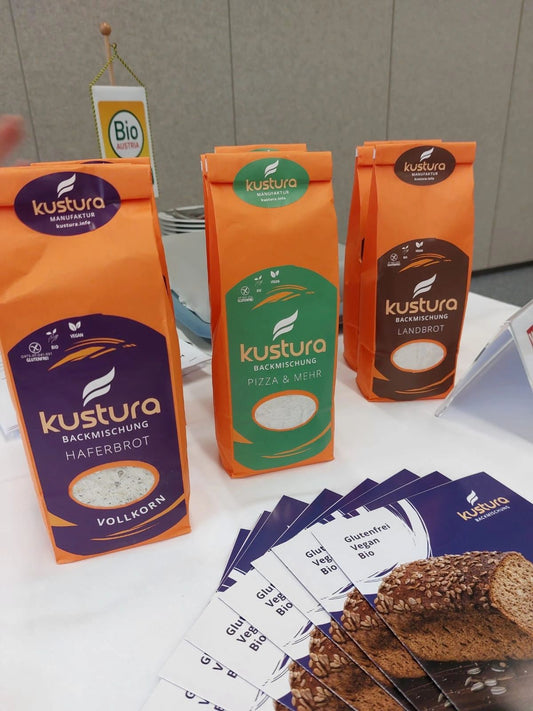 KUSTURA Backmischung als Aussteller beim Marketplace Austria 2025