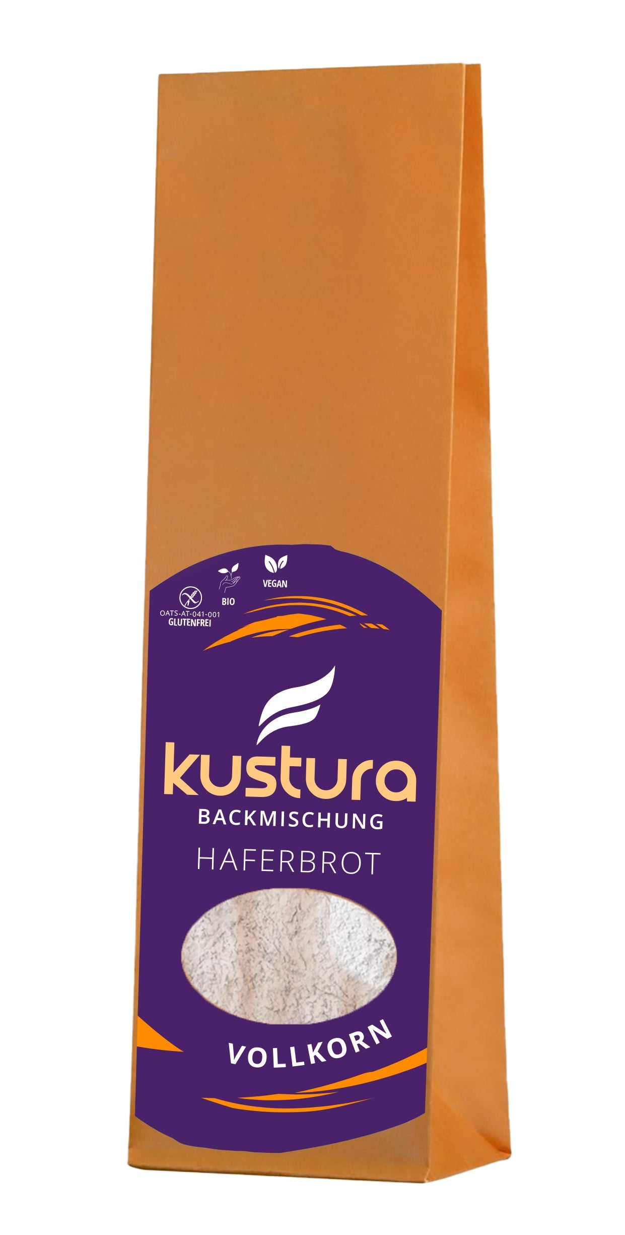 1 Box, klein 14x Backmischung "HAFERBROT" Vollkorn 450 g, bio, glutenfrei AT-041-001