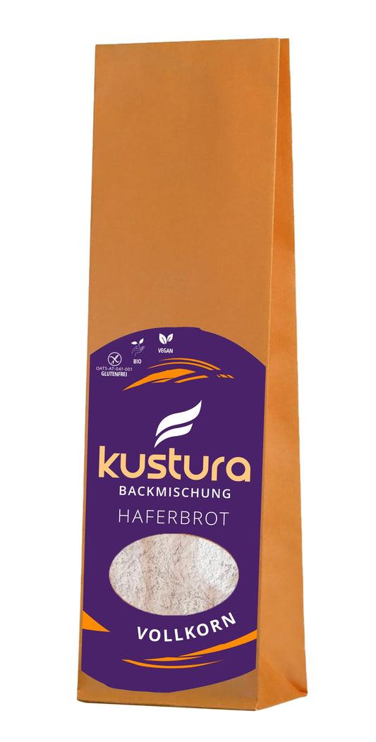 1 box, small 14x baking mix "HAFERBROT" whole grain 450 g, organic, gluten-free AT-041-001
